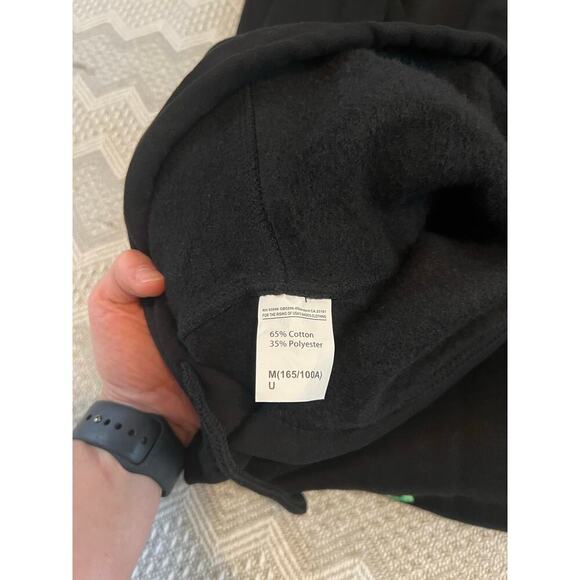 Powerpuff girls Buttercup Hoodie Black size M Tik Tok famous Retro Y2K - Picture 6 of 6